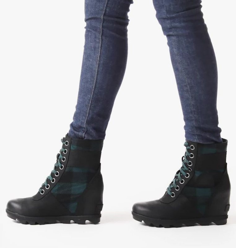 Sorel Kadın Lexie™ Boot - Takozlar Siyah/Mavi - 417-YRDZCL